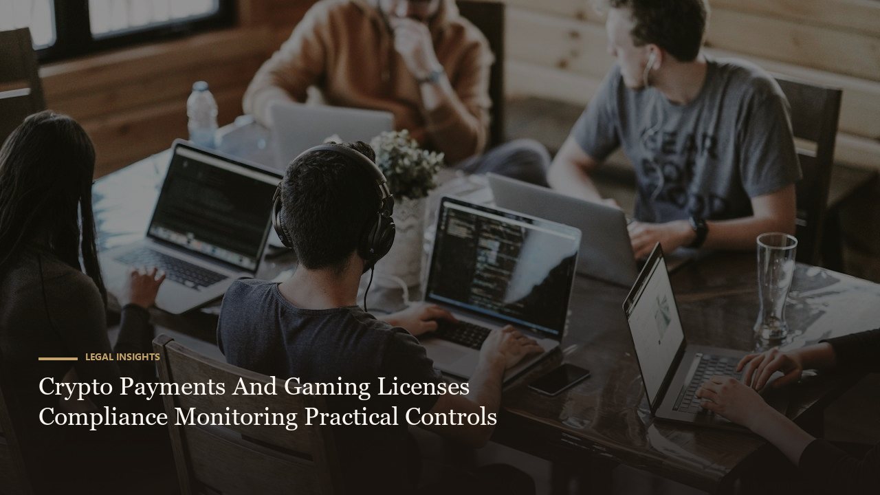 Crypto Payments And Gaming Licenses Compliance Monitoring Practical Controls
