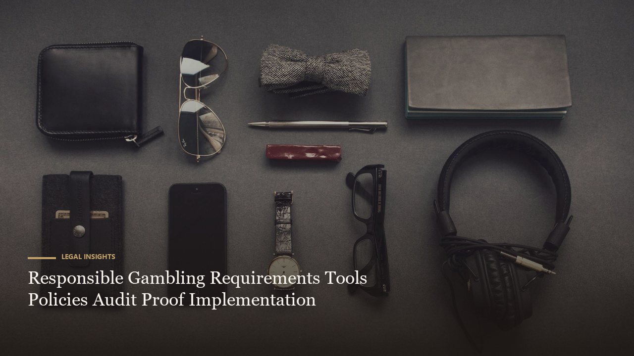 Responsible Gambling Requirements Tools Policies Audit Proof Implementation