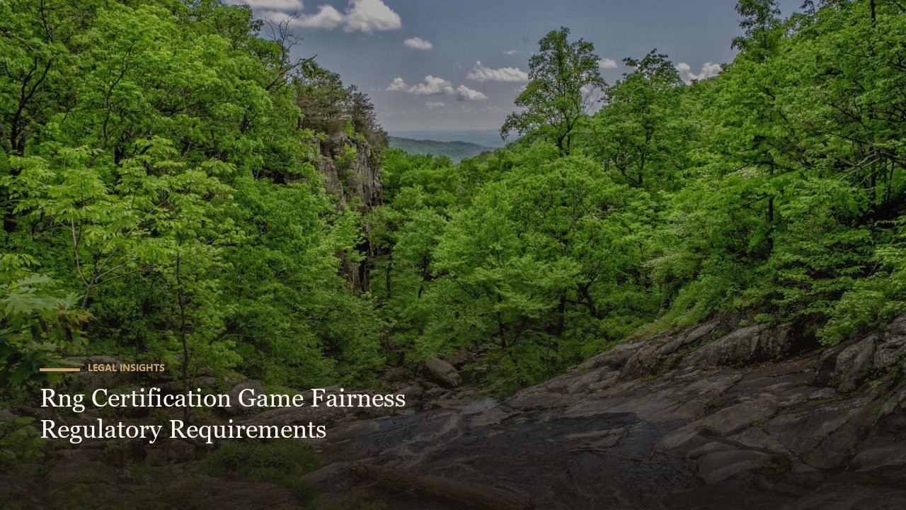 Rng Certification Game Fairness Regulatory Requirements